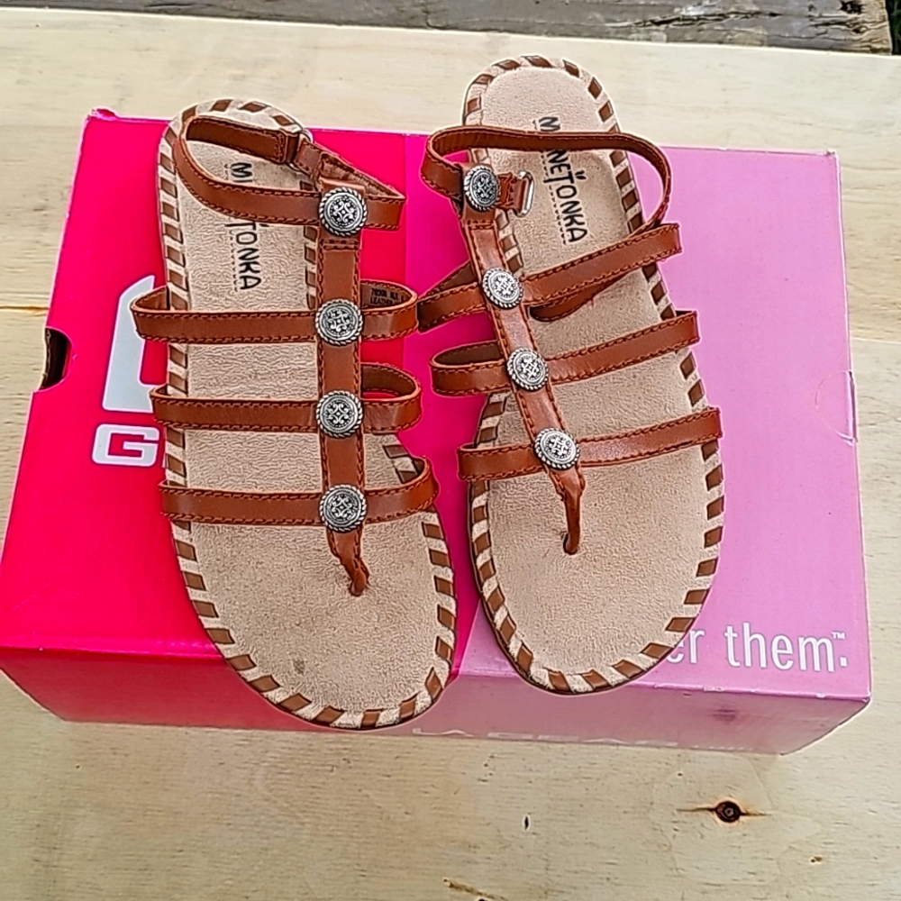 Minnetonka sandals